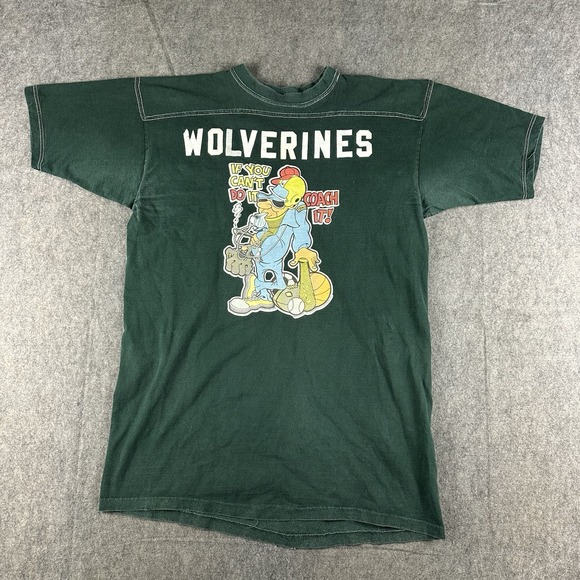True Vintage 70s T Shirt Men's Medium Sports Coach Basketball Football 1976 Weed - Picture 1 of 10